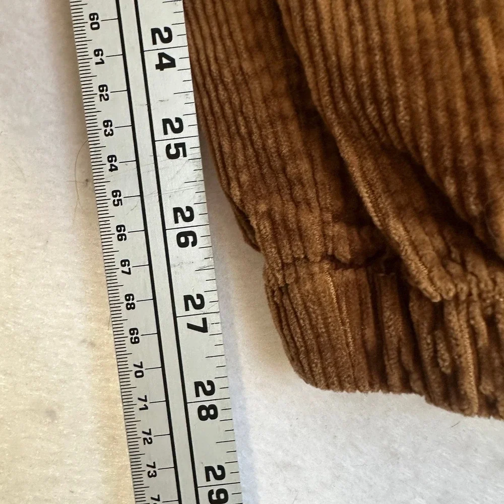 American Eagle Mens Corduroy Joggers Brown Ne(x)t Level Flex Pants Large